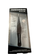 Tweezerman G.E.A.R. Ingrown Hair Splinter Tweeze Black 