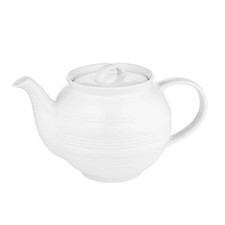 Tea Pot: 4 Cup Maxwell & Williams White Basics Teapot, Porcelain Dishwasher Safe