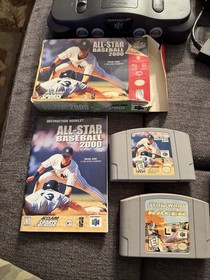 Nintendo 64 Home Console - Black With Games N64