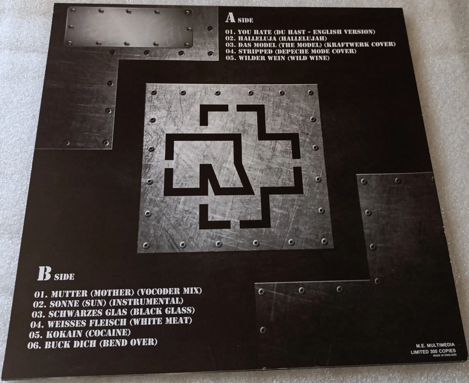 RAMMSTEIN - Vinyl RED - RARE - Bild 4 von 4