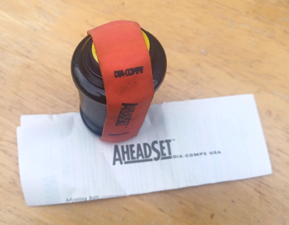 Auriculares sin rosca AHEADSET Cane Creek Dia Compe SAS 1 pulgada negros sellados - D Foto 3 de 4