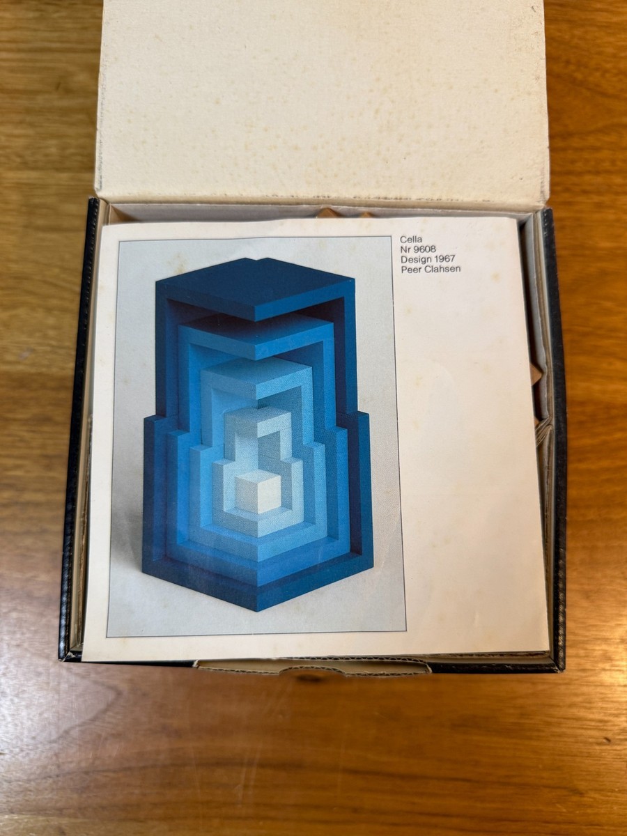 Naef Cella Wooden Puzzle Swiss Made Peer Clahsen 1978 Design w