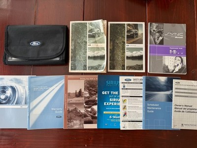 2010 Ford Escape Owners Manual Set With Case OEM SYNC XLS XLT LIMITED FWD 4WD