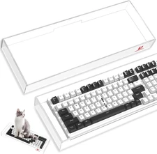 Acrylic Keyboard Cover for 98-Key Mechanical Gaming Keyboard - Clear & Protectiv