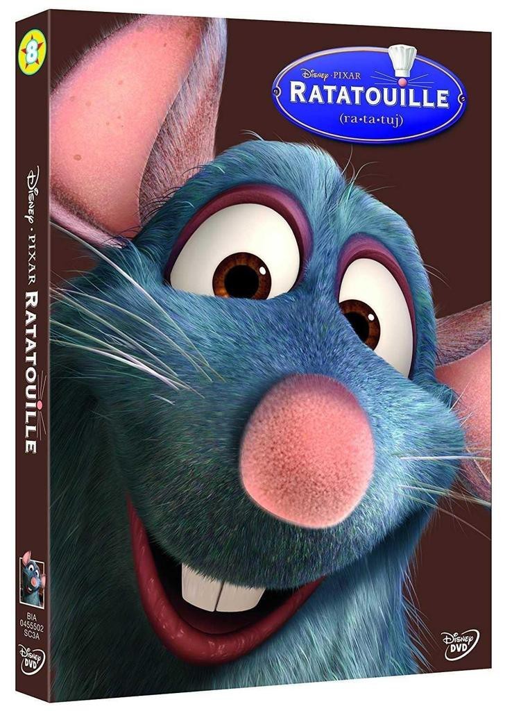 RATATOUILLE DVD NEW SEALED ITALIAN IMPORT WITH ENGLISH LANGUAGE & SUBTITLES #PB