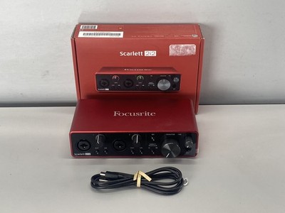 Focusrite Scarlett 2i2 USB-C Audio Interface (3rd Generation)