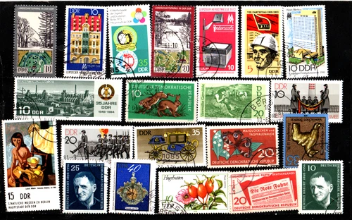 Germany collection...album card with used stamps
