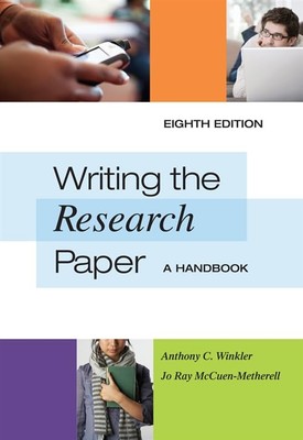 Writing the Research Paper: A  - VERY GOOD
