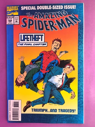 THE AMAZING SPIDER-MAN  #388    VF    1994 COMBINE SHIP  BX2418 U25