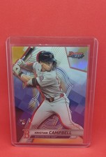 2025 Bowman's Best - Kristian Campbell #11 Gold Refractor /50 (RC) L19