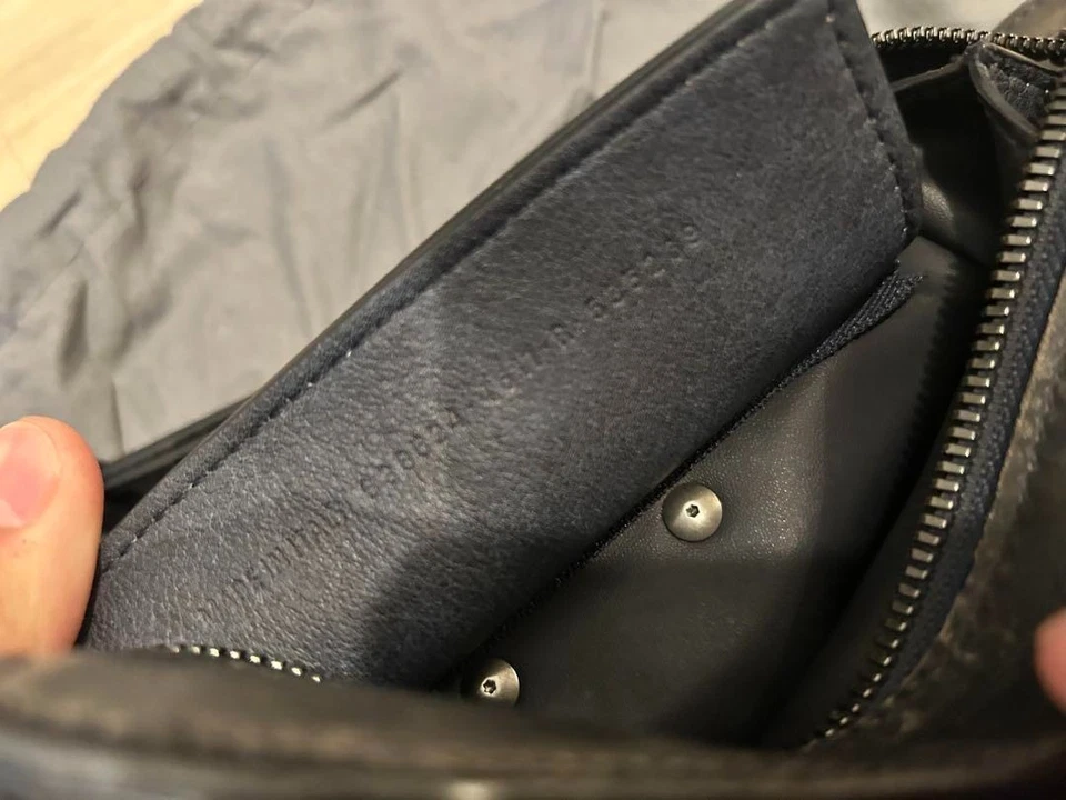 Balenciaga Neo Clásico Ciudad Mini Bolso de Mano Bolso de Hombro Cuero USADO Auténtico #S2333 Foto 4 de 4