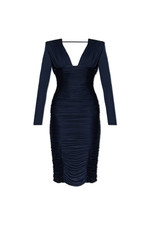 VERSACE Navy blue Dress New And Authentic