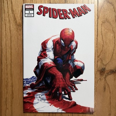 Spider-Man Annual #1 RARE Clayton Crain 871/1000 Scorpion Comics Vrt Marvel 2019