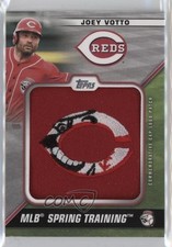 2021 Topps Spring Training Cap Logo Manufactured Joey Votto #STCL-JV Patch ff8