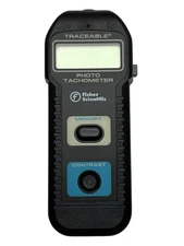 Fisher Scientific Traceable Photo  Tachometer 05-028-24 Black Great Condition