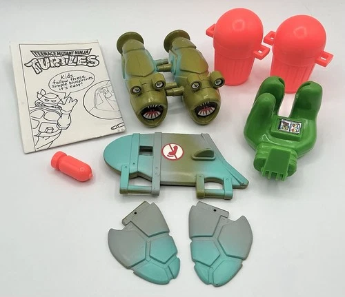 Vintage TMNT Turtle Copter Replacement Parts Accessories Lot Ninja Turtles