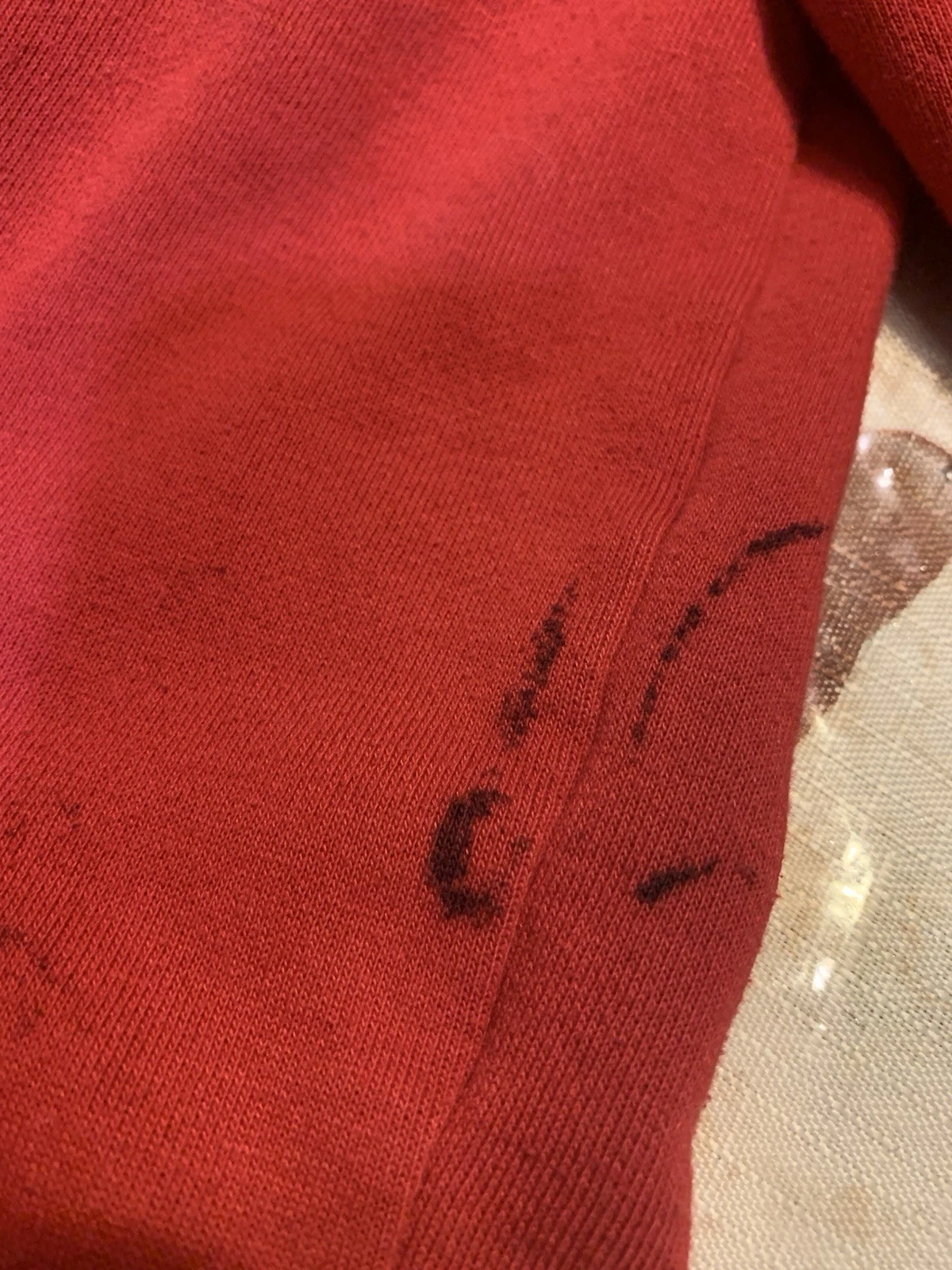 Felpa con cappuccio Gucci Bear by Clique rossa taglia media ottime condizioni