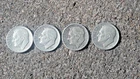 ROOSEVELT SILVER DIMES LOT OF 4 - 90% SILVER FREE SHIPPING