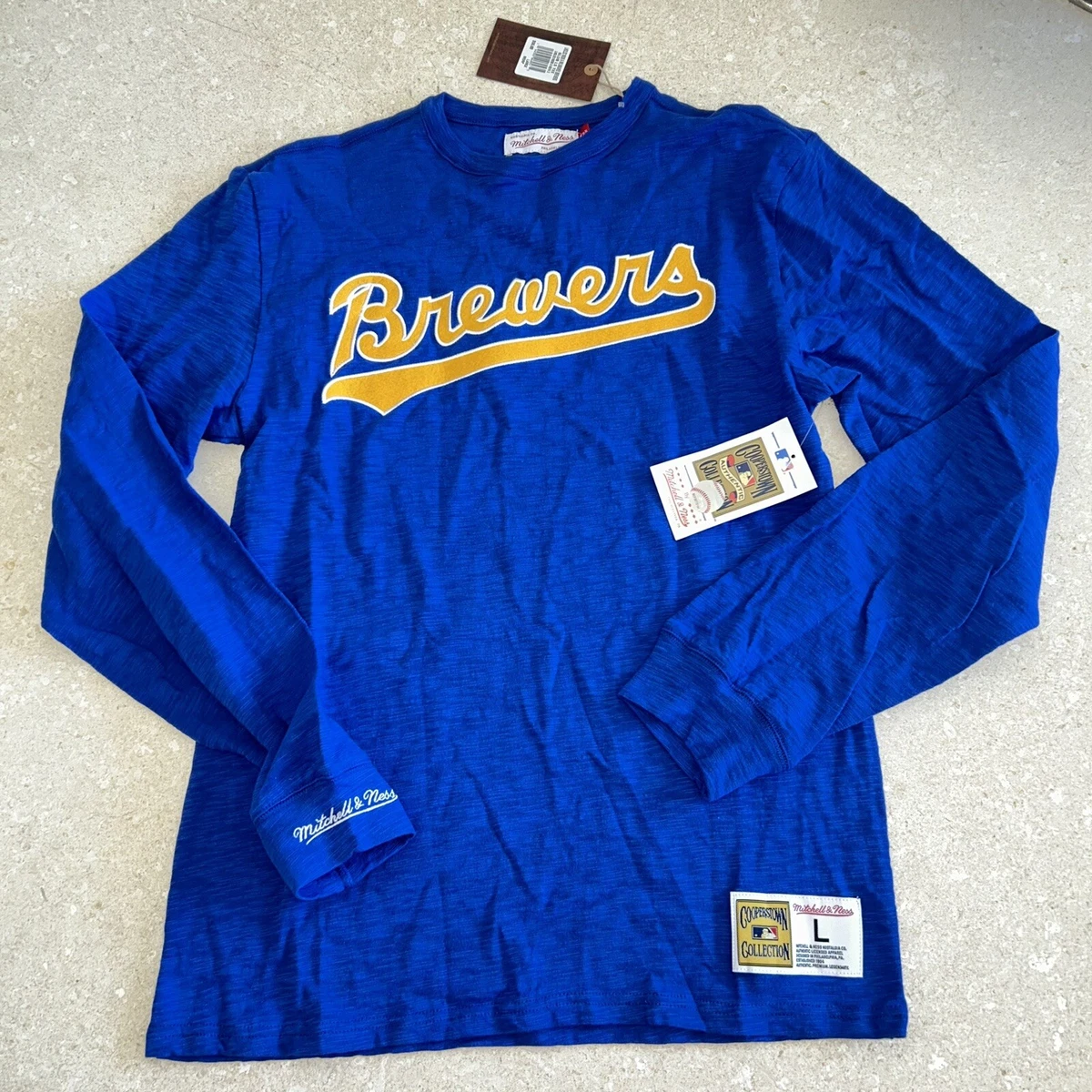 Milwaukee brewers on sale long sleeve shirt