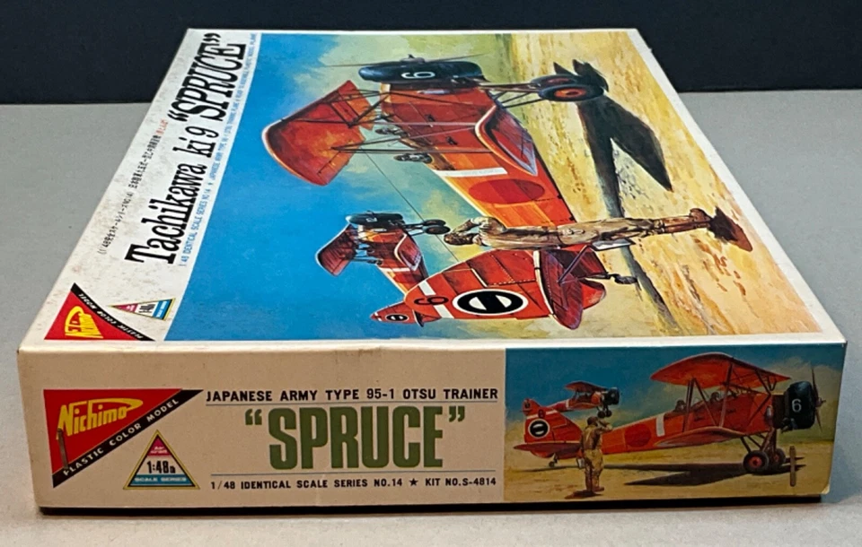 Nichimo 1:48 WWII Tachikawa Ki9 "Spruce" Model Airplane Kit S4814, Complete - Image 2 of 4