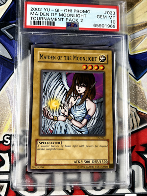 Yugioh PSA 10 Maiden of the Moonlight TP2-023 Common Hard to Find