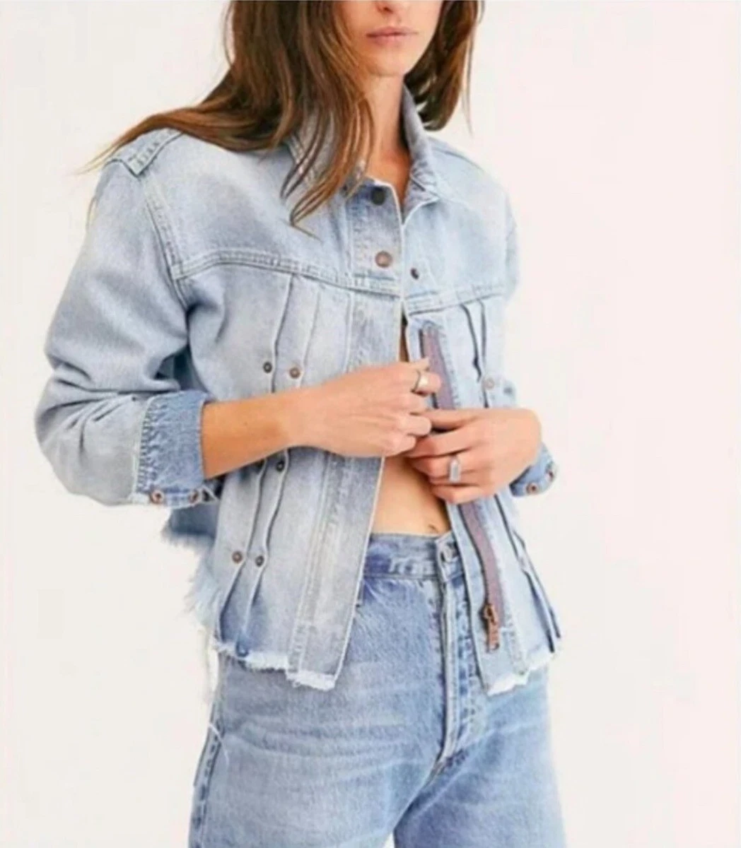 Free people dillon denim best sale jacket