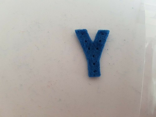 CONJUNTO ALFABETO DE FIELTRO 26 X LETRAS APLIQUES FORMAS TROQUELADAS - Imagen 15 de 23