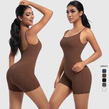 Women Bodysuits Strappy Romper Seamless Jumpsuit Romper Backless Set Yoga Set
