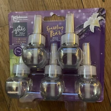 Glade PlugIns Scented Oil Limited Edition-5 Refills, Sparkling Pear