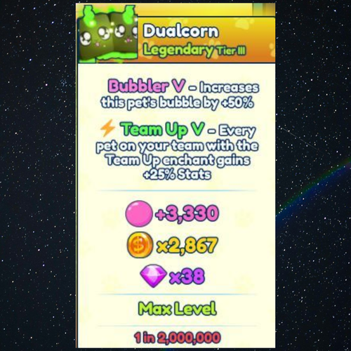 Bubblegum Simulator Infinity Pets. Shiny, Mythic, Secret, Max. New Update Here! - Picture 60 of 97