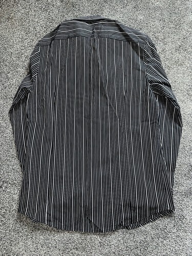 Mens Gap Shirt, Size Medium, Fitted, Button Up, Striped, Long Sleeve, (12) - Picture 4 of 5