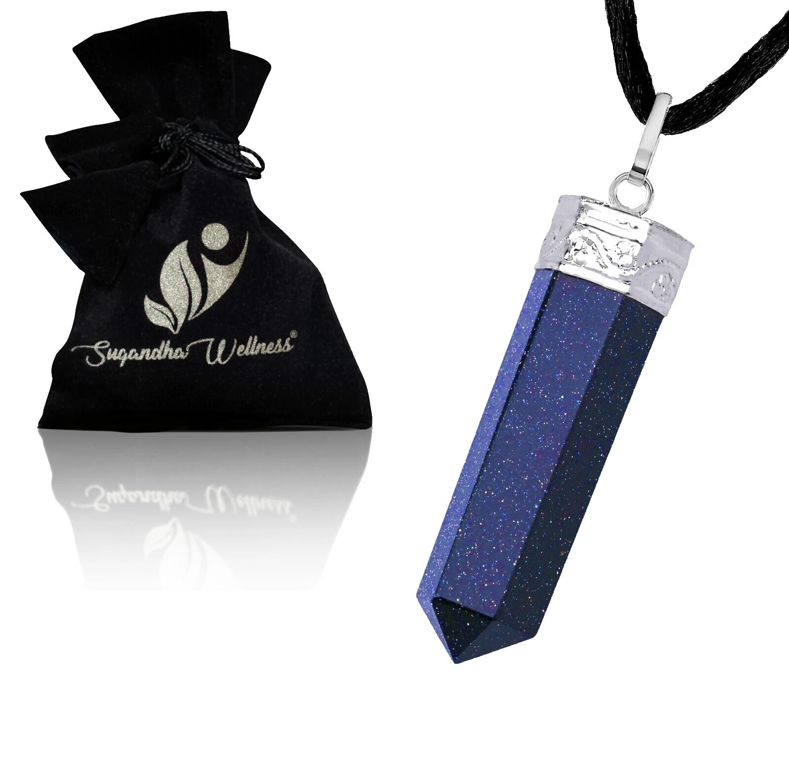 Collares y Colgantes artesanales Goldstone