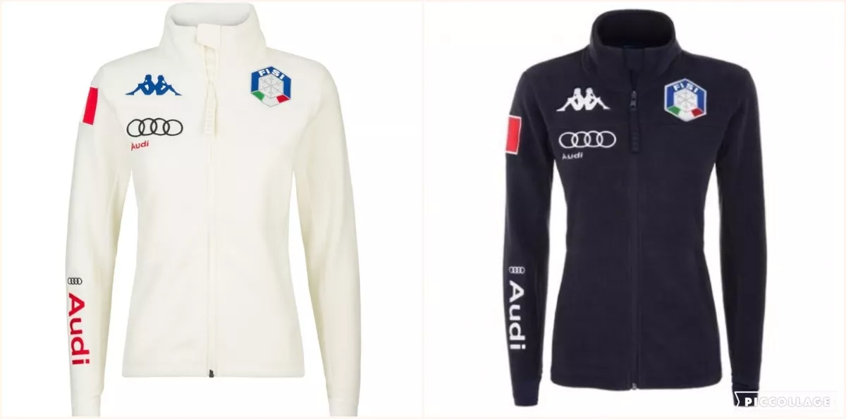 FW 2023 FISI KAPPA PILE 6CENTO 688 LADY ITALY DONNA SKI AUDI TEAM