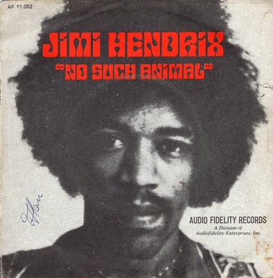 JIMI HENDRIX ~ No Such Animal ~ Original 1970 French 2-track 7" vinyl