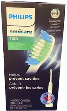 Philips Sonicare HX3641/02 1100 Rechargeable Electric Toothbrush White Grey-NEW