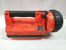 Orange Streamlight LiteBox Rechargeable Flashlight Torch No Charger For Parts