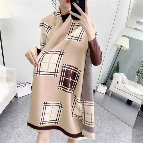 Stylish Winter Scarves Pashmina Cashmere Warm Thick Shawls in a Gift Box/Bag - Picture 25 of 59