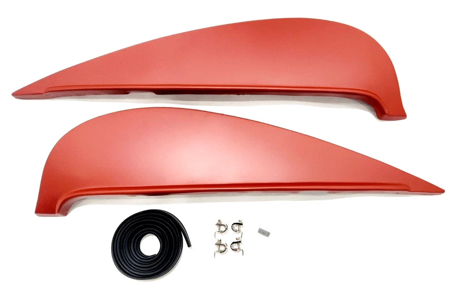 Faldas guardabarros 1957 Chevy Belair 210 150 acero metal dos diez uno cincuenta Foto 2 de 4