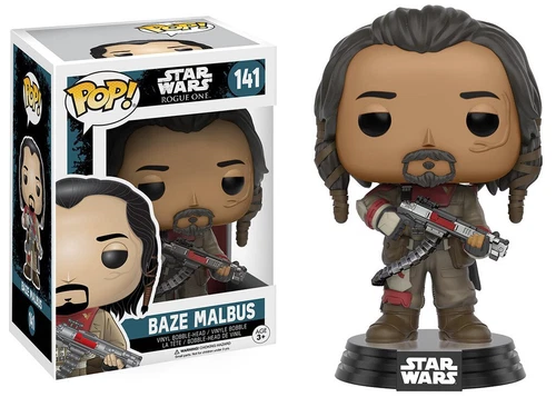 Star Wars Rogue One Movie Baze Malbus POP Figure Toy #141 FUNKO NEW NIB