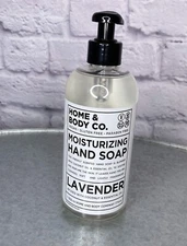 New Home & Body Co Moisturizing Lavender Hand Soap 17 FL OZ Vegan Paraben Free