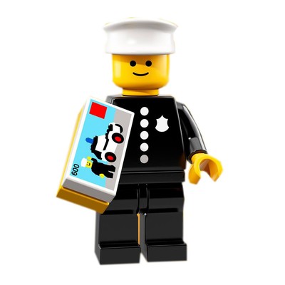 lego classic policeman