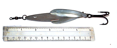 6'' HARDY the 1909 Model Fly Minnow Big Game Lure (5'' Body + Treble Hook) (B-1)
