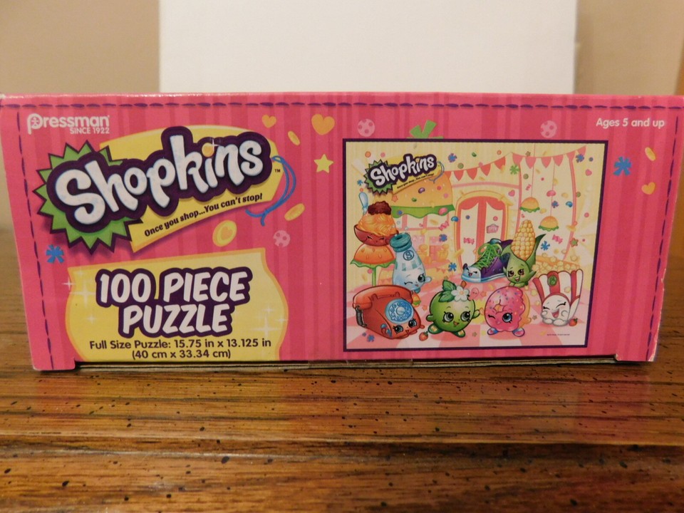 SHOPKINS 100 PIECE PUZZLE | eBay