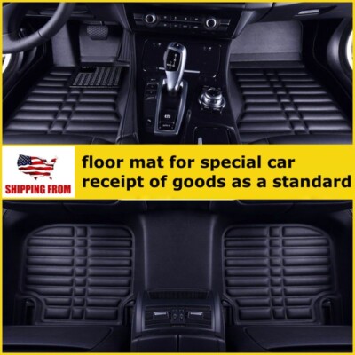 Floor Mats for Honda CRV CR-V 2012-2016 -  Waterproof 3Pcs Set -Easy to clean