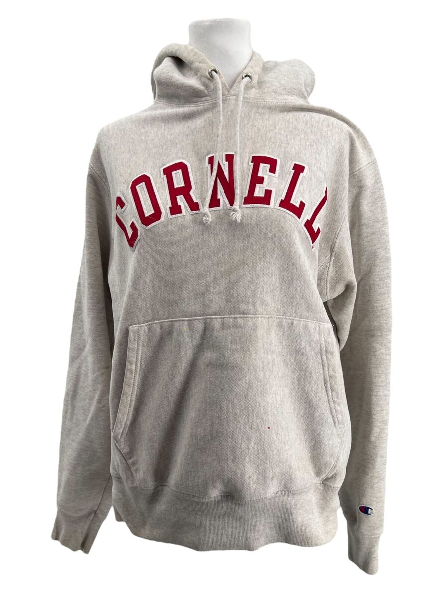 Cornell Champion Reverse Weave Sewn Hoodie Sweatshirt Gray Cornell Champion Reverse Weave Sewn Hoodie Sweatshirt Gray