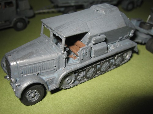 V2 mit Kommandowagen + A-Stoff Anhänger 1944 Niederlande. (1:87) - Bild 6 von 10