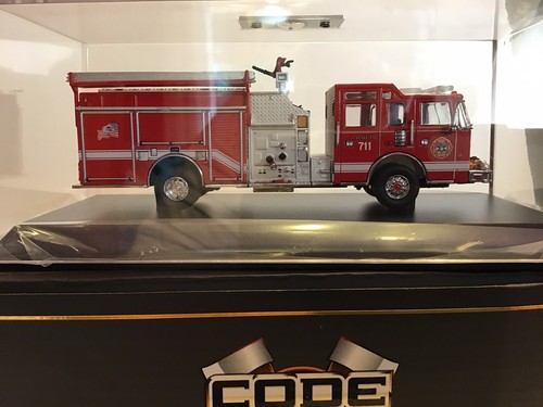12907 Code 3 Bedford Pk, Illinois, Pierce Dash Trk 711 Limited Edition In Box - Picture 10 of 10