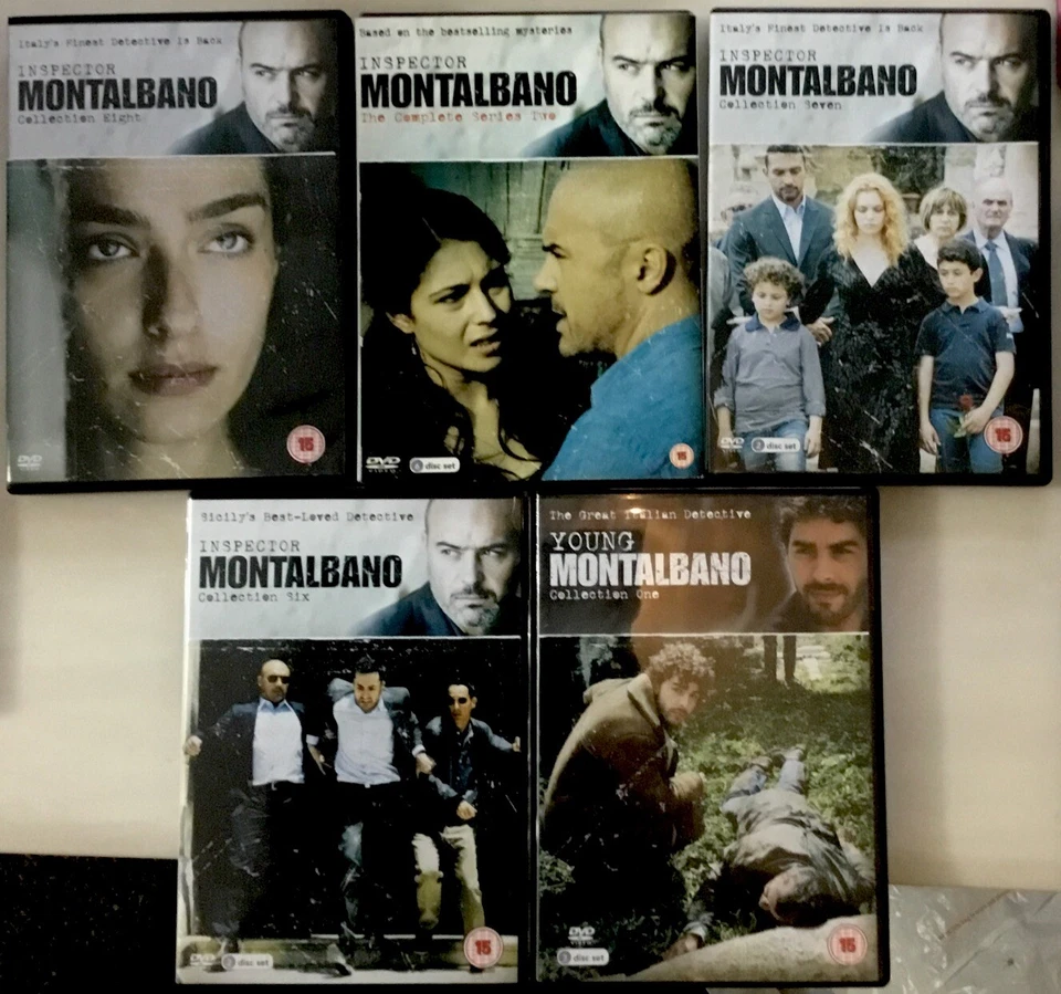 Inspector Montalbano DVD Collection, Series 1,2,6,7,8. - Image 2 of 2