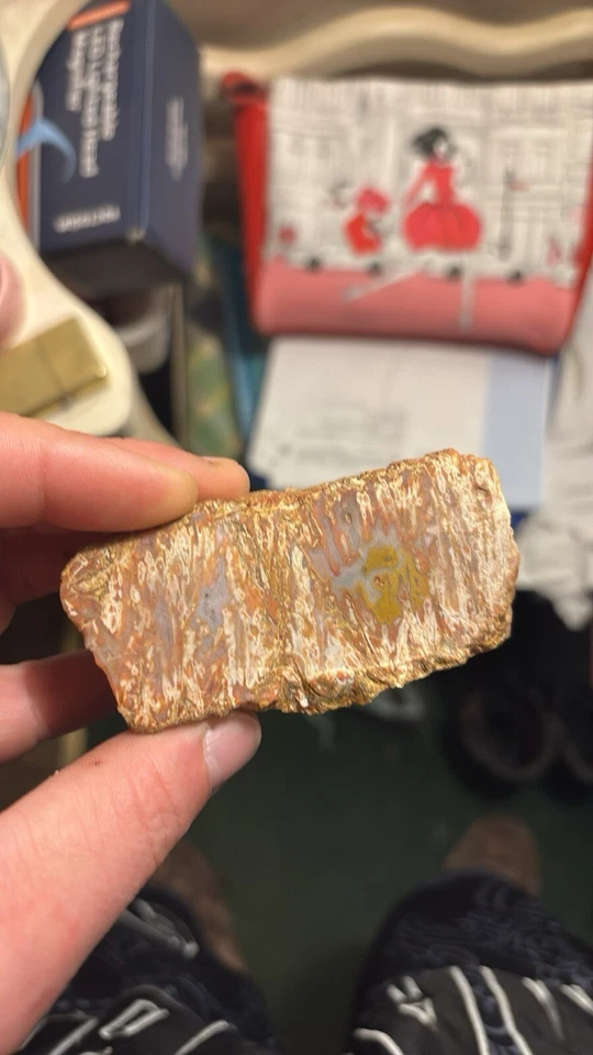 Ágata roja y amarilla de Ky ¡RARO! Foto 3 de 3