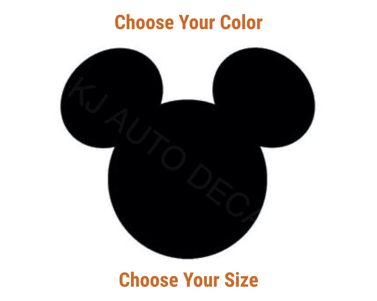 Mickey Mouse Head Silhouette Wallpaper